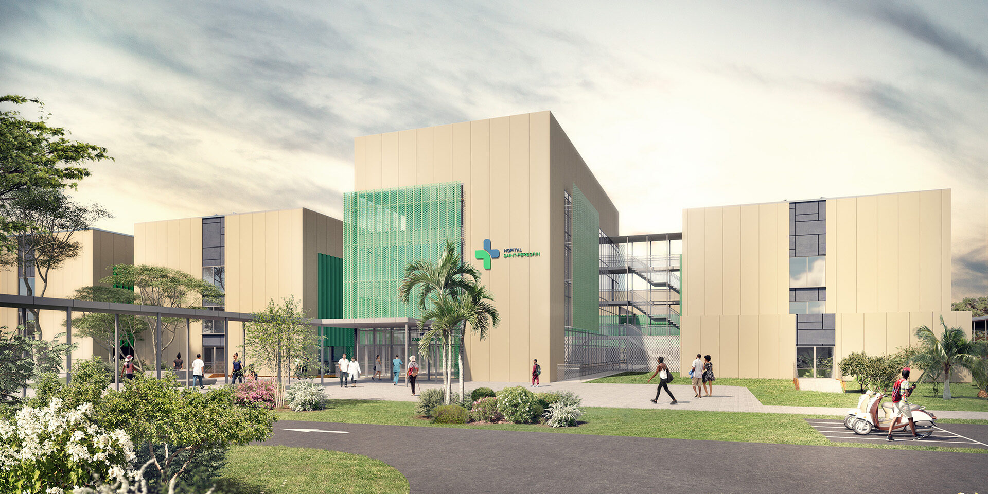 Etudelec - réalisation et le suivi des installations électriques de l'hôpital Dogta-Lafiè au Togo